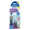 Pelikan griffix Neon Black caneta roller para canhotos - Rosa 821018