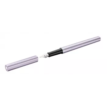 Pelikan Ineo Elements Caneta de Tinta Permanente Lavender Scent, Alumínio Anodizado Mate, Pena de Aço Inoxidável Polida M 300009908