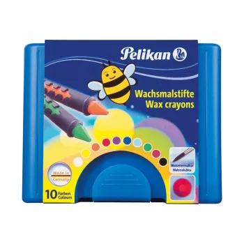 Lápis de cera Pelikan K12 10 cores em caixa de cartão 723155