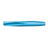 Caneta esferográfica retrátil Pelikan Souverän K200 - azul mármore - guarnições douradas - ponta média - recarregável - Made in Germany