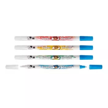 Pelikan Super Sheriff Borracha de tinta ponta dupla, pack de 50 300008089