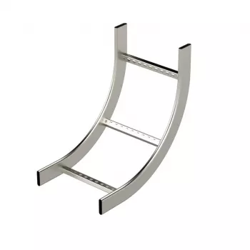 Curva vertical interior de escada Peltaco KSVI-300 R=300 HDG 90° 300mm de largura