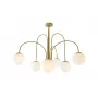 Candeeiro de suspensão KAFF 6XE27 Dourado