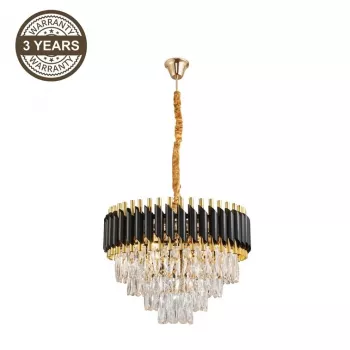 Candeeiro de suspensão LANNA 2200091L 6xE14 preto
