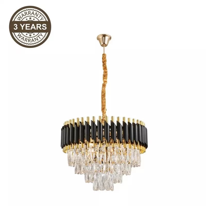 Candeeiro de suspensão LANNA 2200091L 6xE14 preto