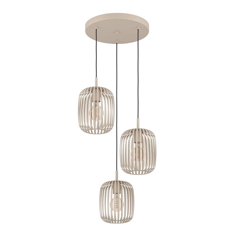 ROMAZZINA 3xE27 900687 candeeiro suspenso, areia