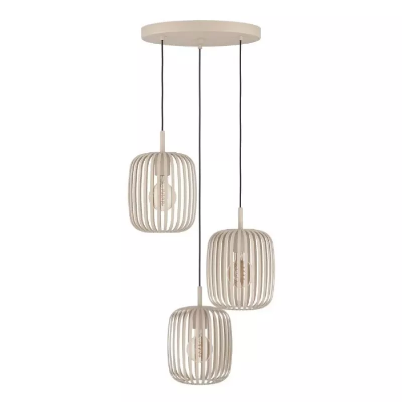 ROMAZZINA 3xE27 900687 candeeiro suspenso, areia