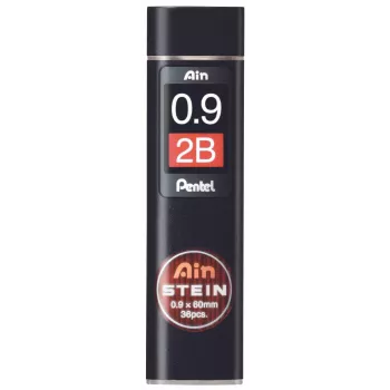 Pentel Ain Stein C279 recarga de minas 2B 0,9 mm 36 minas tubo