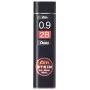 Pentel Ain Stein C279 recarga de minas 2B 0,9 mm 36 minas tubo