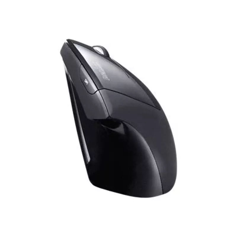 Perixx PERIMICE-713 rato vertical ergonómico sem fios, para destros, ótico, 2000 DPI, 2,4 GHz, recetor nano, preto