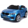 PETMEX Carro a pilhas para criança BMW X6M azul lacado