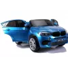 PETMEX Carro a pilhas para criança BMW X6M azul lacado