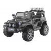 PETMEX Jeep HP012 a pilhas para criança com luzes LED e MP3, preto