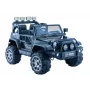 PETMEX Jeep HP012 a pilhas para criança com luzes LED e MP3, preto