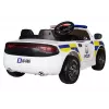 PETMEX Carro de polícia a pilhas para criança branco