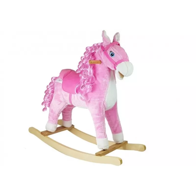 Cavalo de balanço PETMEX Rosa 74cm 2255
