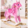 Cavalo de balanço PETMEX Rosa 74cm 2255