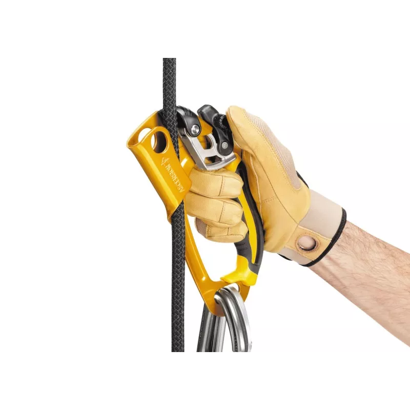 Petzl B17ALN Dispositivo de segurança com apoio de travagem para cordas simples 8,5-11 mm