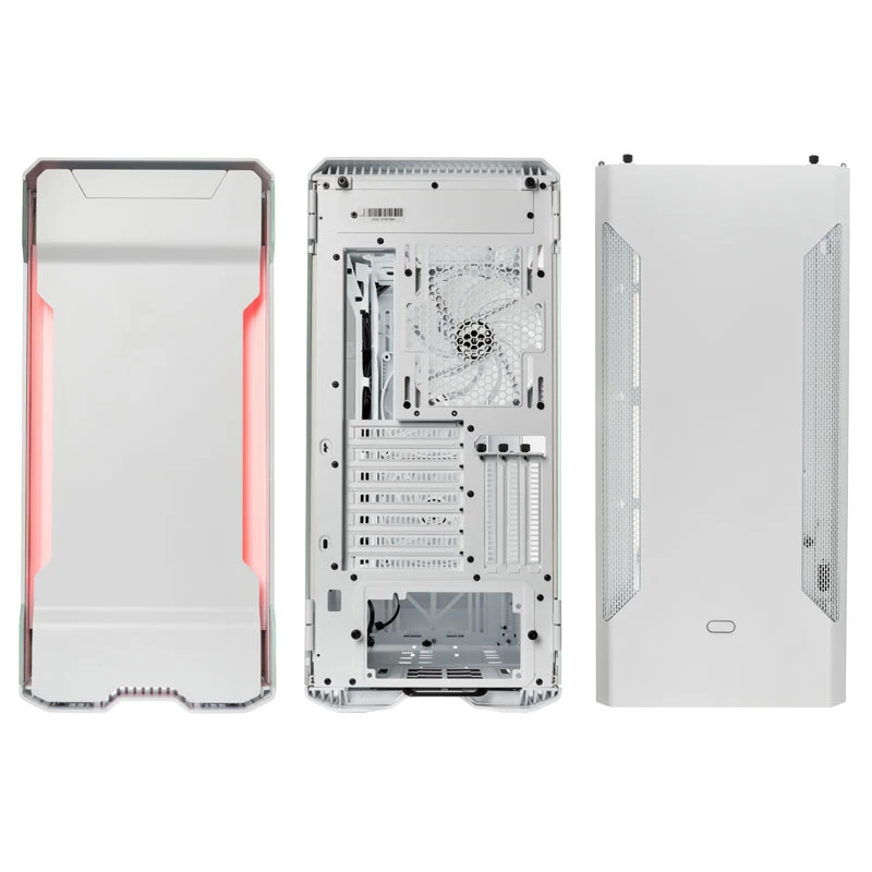 Phanteks Enthoo Evolv X Caixa midi-tower, RGB, vidro temperado, branco mate