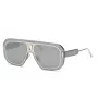 Óculos de sol de homem PHILIPP PLEIN MAN SPP050-99579X preto acetato lente cinzenta 57mm