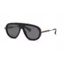 Óculos de sol PHILIPP PLEIN MAN SPP151M570700 preto acetato lente cinzenta 57mm