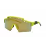 Óculos de sol de homem PHILIPP PLEIN MAN SSP001-991KCX oversized shield preto cinzento UV400