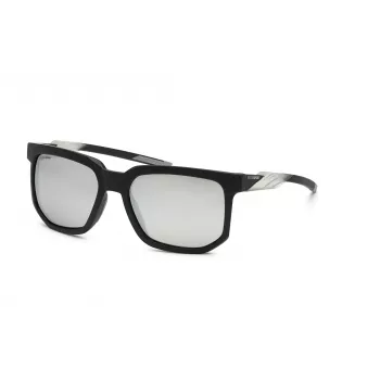 Óculos de sol PHILIPP PLEIN homem SSP011-56U28W armação de acetato preta, quadrados, lentes cinzentas 56/18/135 mm