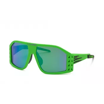 Óculos de sol de homem Philipp Plein SSP002-6195GV piloto/aviador preto acetato cinzento degradê UV400