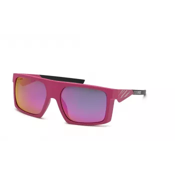 Óculos de sol de homem Philipp Plein SSP009-586YLP - preto com tons dourados, armação quadrada em acetato, lentes UV400 cinzentas 58/18/135 mm