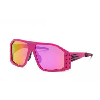 Óculos de sol de homem Philipp Plein Sport SSP002616YLR - armação retangular preta com lentes cinzentas