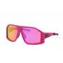 Óculos de sol de homem Philipp Plein Sport SSP002616YLR - armação retangular preta com lentes cinzentas