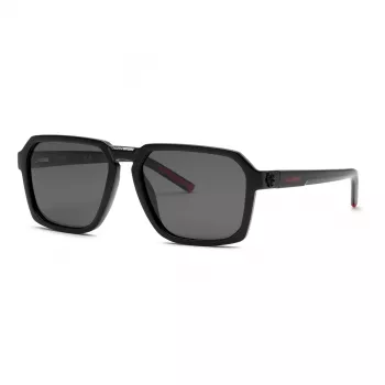 Óculos de sol de homem Philipp Plein Sport SSP030-59Z42P - armação de acetato polarizada, lentes cinzentas, 59/17/145 mm