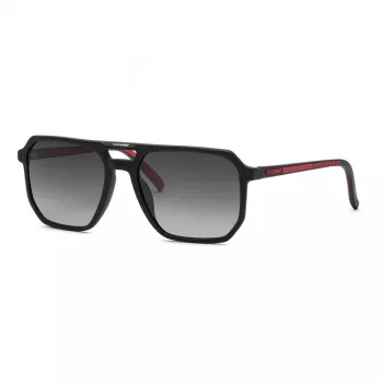 Óculos de sol de homem Philipp Plein Sport SSP032-580703 - Armação preta, lentes cinzentas - 58/19/145 mm