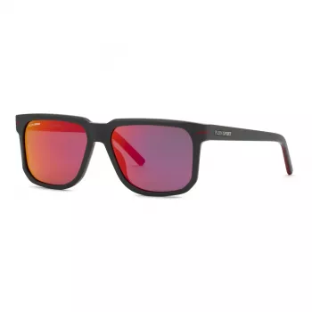 Philipp Plein Sport Óculos de sol de homem SSP037-59L46P - Armação preta, lente Smoke Grey degradê - 59/16/150 mm