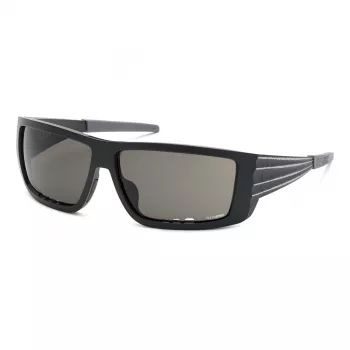 Óculos de sol de homem Philipp Plein Sport SSP003-640U28 retangulares em acetato cinzento 64mm