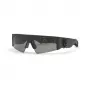 Óculos de sol retangulares PHILIPP PLEIN SPORT SSP006V710U28 para homem - armação preta, lentes cinzentas fumadas - 71/12/130 mm
