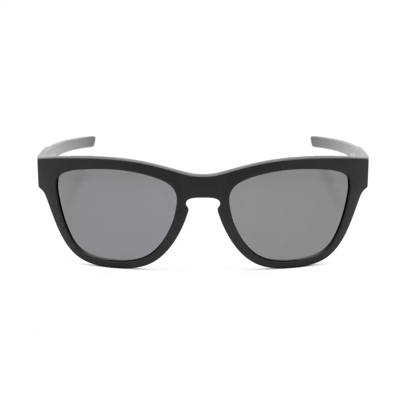 Óculos de sol retangulares polarizados para homem Philipp Plein Sport SSP008-54U28P, preto/cinzento, 54/18/135 mm