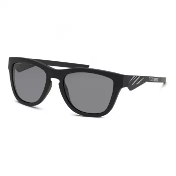 Óculos de sol retangulares polarizados para homem Philipp Plein Sport SSP008-54U28P, preto/cinzento, 54/18/135 mm