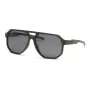PHILIPP PLEIN SPORT SSP014-61J97P Óculos de Sol de Homem - Armação Preta, Lentes Cinzentas Polarizadas, 61/15/135 mm
