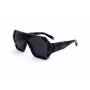 Óculos de sol de homem Philipp Plein SPP047-0Z21 armação preta lentes cinzentas 99mm