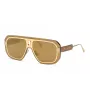 Óculos de sol de homem Philipp Plein SPP050-99300G, lente 99 mm, ponte 0 mm, haste 150 mm