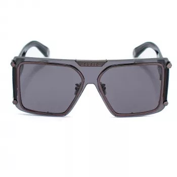 Óculos de sol de homem Philipp Plein SPP096M990I86 Pilot Aviator metal preto cinzento degradê UV400 99mm