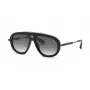 Óculos de sol de homem PHILIPP PLEIN SPP151V57700Y - armação de acetato preta, lentes de policarbonato cinzentas, 57 mm
