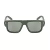 Óculos de sol de homem Philipp Plein SPP179-550Z29, armação de acetato preta, lentes de policarbonato cinzentas, 55/18/145 mm