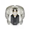 Relógio automático de homem Philipp Plein The $keleton PWPSA0624 42mm silicone preto