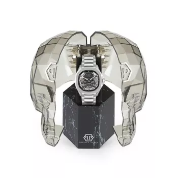 Philipp Plein The $keleton relógio automático de homem PWRAA0223 42mm
