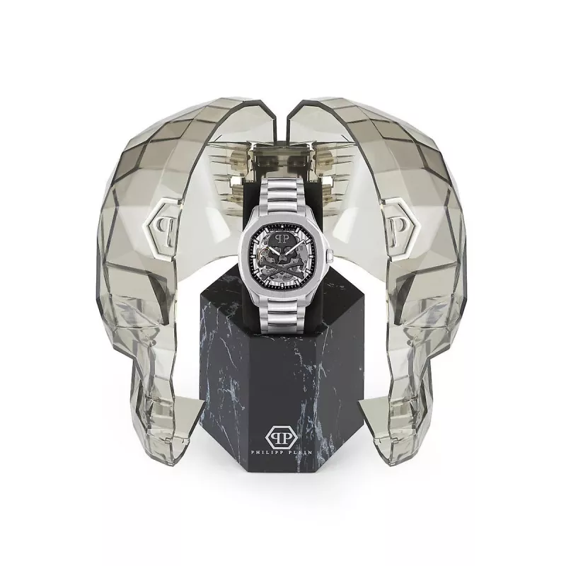 Philipp Plein The $keleton relógio automático de homem PWRAA0223 42mm