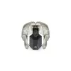 Philipp Plein The $keleton Relógio automático de homem PWPRA0624 46mm aço inoxidável silicone preto