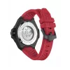 Relógio de quartzo de homem Philipp Plein The $kull King PWPFA0524 44 mm Silicone preto
