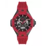Relógio de quartzo de homem Philipp Plein The $kull King PWPFA0524 44 mm Silicone preto